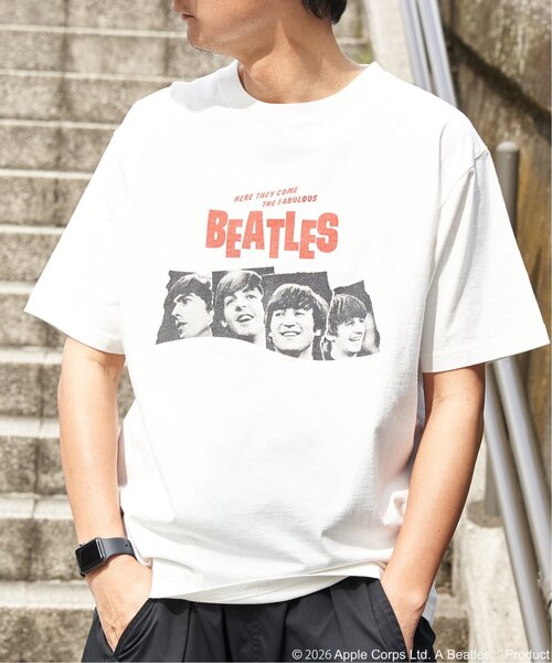 The Beatles tシャツ ザ ビートルズ ツアープリントTシャツ メンズ