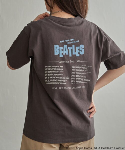 The Beatles tシャツ ザ ビートルズ ツアープリントTシャツ メンズ