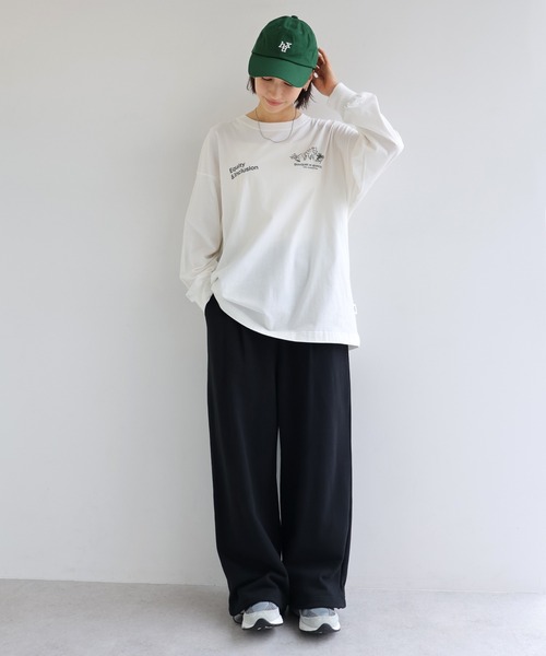 「ANME」 長袖カットソー M オフホワイト レディース_画像2