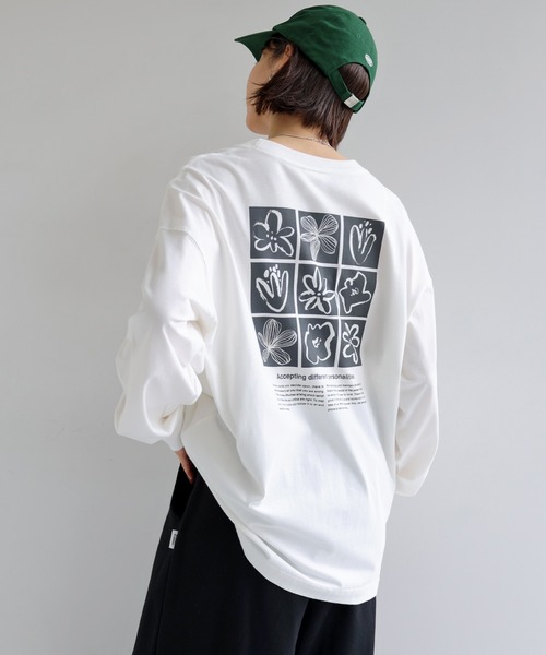 「ANME」 長袖カットソー M オフホワイト レディース_画像6