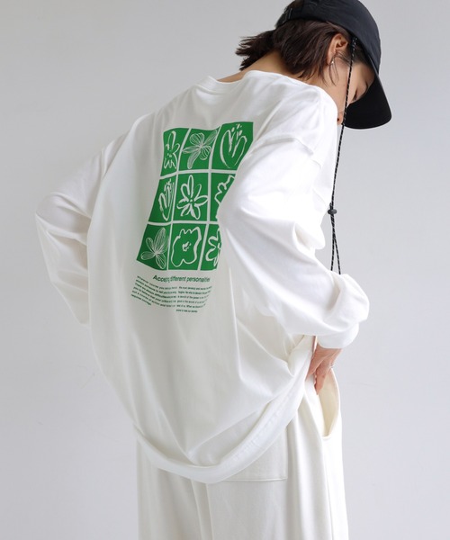 「ANME」 長袖カットソー M オフホワイト レディース_画像9