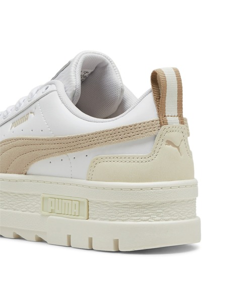 「PUMA」 ローカットスニーカー 25.0cm ホワイト系その他2 レディース_画像4