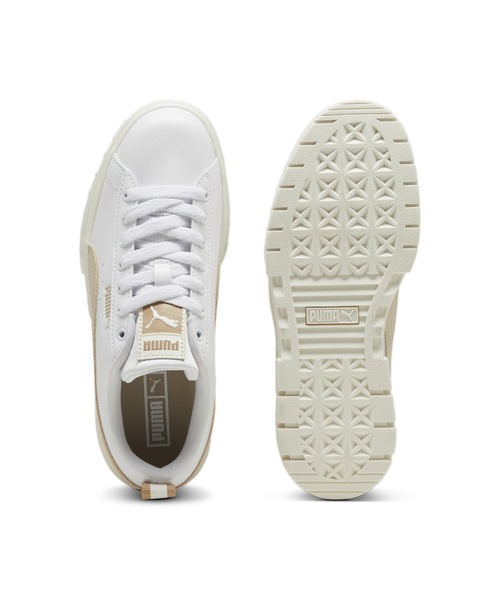 「PUMA」 ローカットスニーカー 25.0cm ホワイト系その他2 レディース_画像5