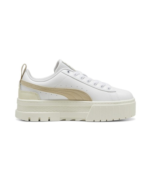 「PUMA」 ローカットスニーカー 25.0cm ホワイト系その他2 レディース_画像6