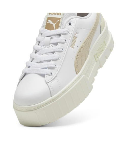 「PUMA」 ローカットスニーカー 25.0cm ホワイト系その他2 レディース_画像7