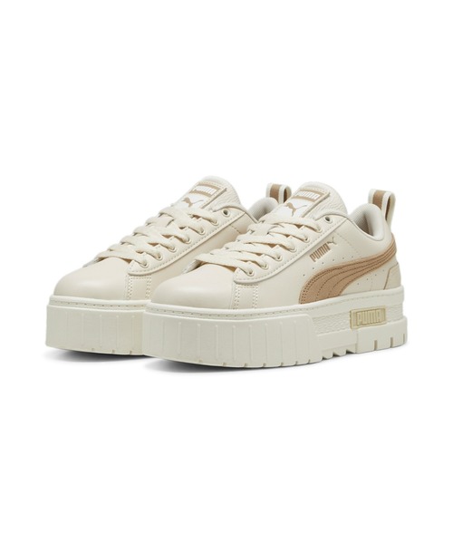 「PUMA」 ローカットスニーカー 25.0cm ホワイト系その他2 レディース_画像8