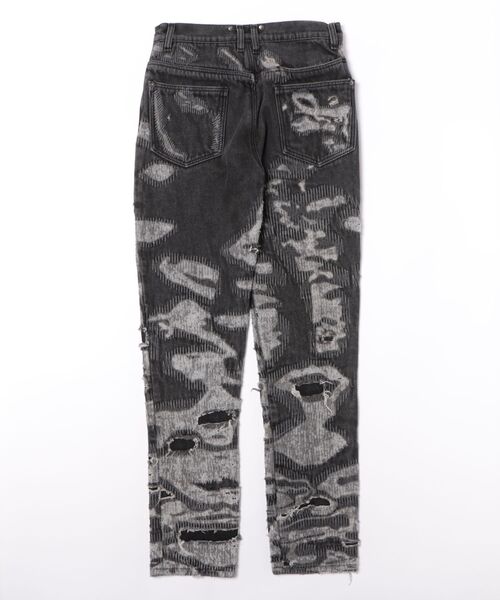 ジーンズ デニム デニムパンツ RECKLESS SCHOLARS/レックレス スカラーズ/SASHIKO DENIM JP レディースの画像