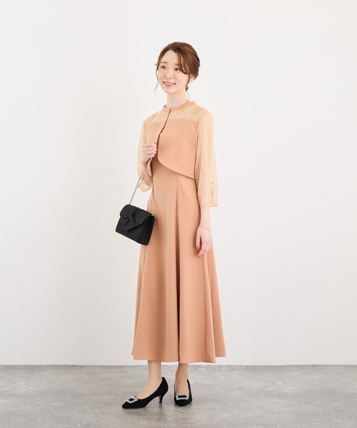 「Dorry Doll」 コンビワンピース L オレンジ レディース_画像5