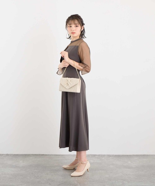 「Dorry Doll」 コンビワンピース L オレンジ レディース_画像9