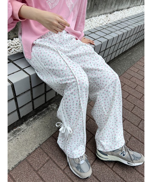 「WC」 スウェットパンツ FREE サックスブルー レディース_画像7