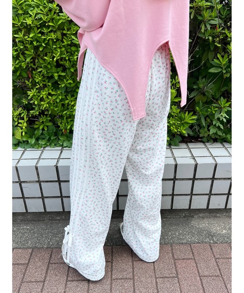 「WC」 スウェットパンツ FREE サックスブルー レディース_画像8