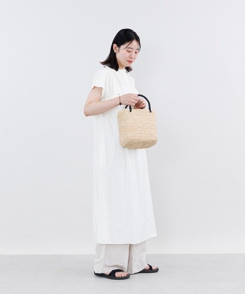 kuros'（クロス） かごバッグ カゴバッグ ラフィア マルシェカゴバッグ