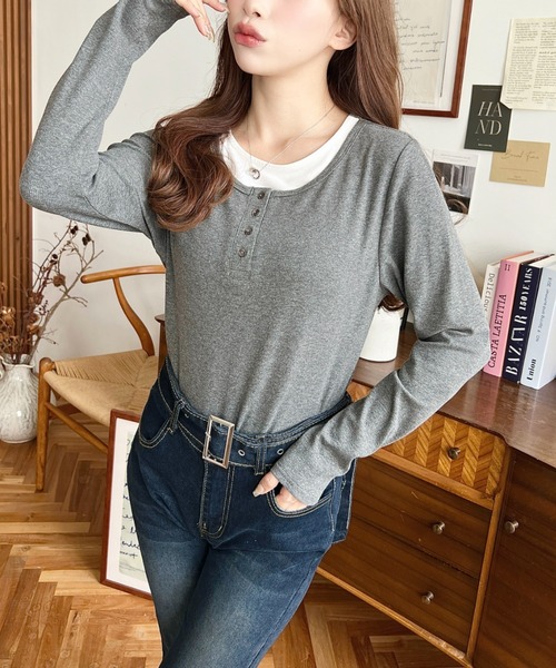 LOULOU select」 ブーツカットデニムパンツ L インディゴブルー 