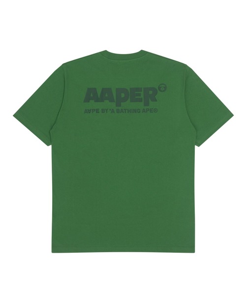 「AAPE BY A BATHING APE」 半袖Tシャツ MEDIUM アイボリー メンズ_画像6