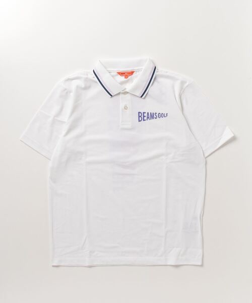 BEAMS GOLF（ビームス ゴルフ） 半袖ポロシャツ M ホワイト メンズ