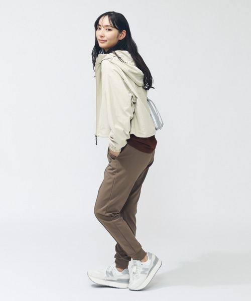 「New Balance」 ローカットスニーカー 23.5cm ホワイト×グレー レディース_画像5
