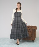 ワンピース knit docking lace...の詳細画像1