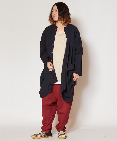 チャイハネ（CAYHANE） シャツ 「チャイハネ」yul プレーン変形MEN'S