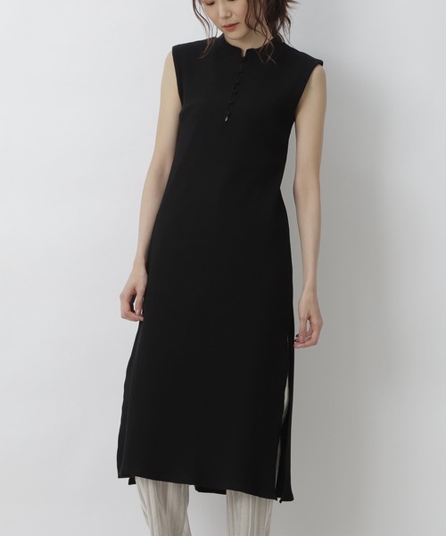 ワンピース チャイナボタンテレコノースリワンピース Zozotown Paypayモール店 通販 Paypayモール