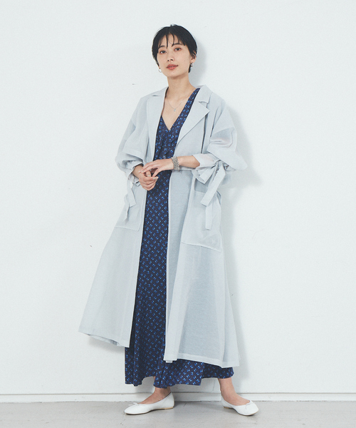 Rouge vif トレンチコート コート シアーライトコート
