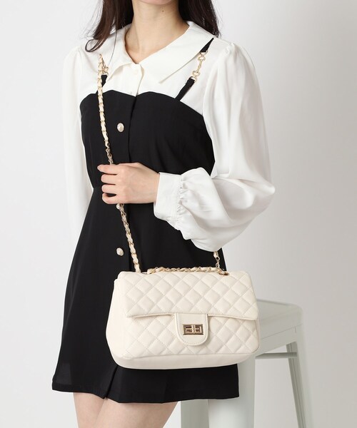 Ober Tashe ショルダーバッグ バッグ キルト2WAYショルダーバッグ