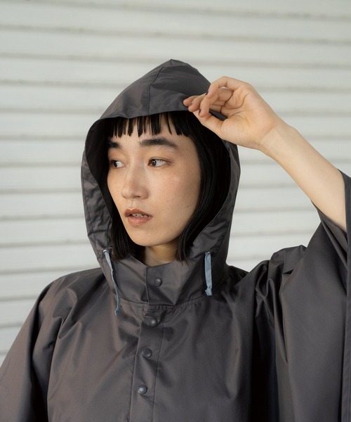 Wpc. レインコート カッパ 「パッカブルポンチョ」バイカラーユニ