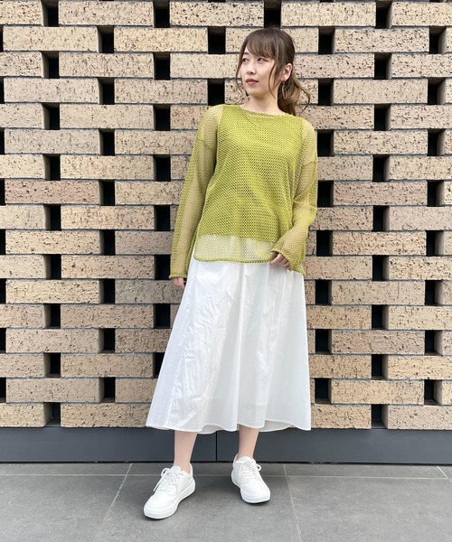 COMME CA ISM ニット セーター 「セットアイテム」メッシュ