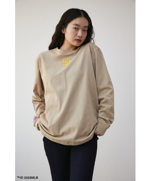 AZUL BY MOUSSY tシャツ NEW ERA OVERSIZED LS Tシャツ/NEW