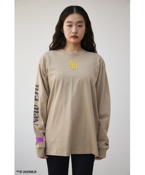 AZUL BY MOUSSY tシャツ NEW ERA OVERSIZED LS Tシャツ/NEW