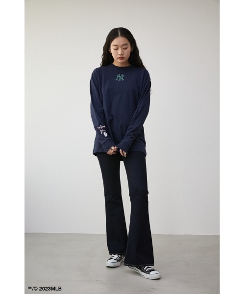 【確実本物格安】【クリーニング済】BURBERRY ブルー　Tシャツ Mサイズ BURBERRY 24SSモデル バーバリー GRAPHICS スクリーンプリント T