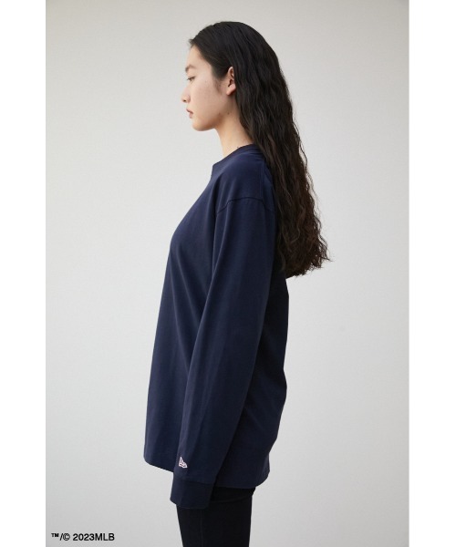 AZUL BY MOUSSY tシャツ NEW ERA OVERSIZED LS Tシャツ/NEW