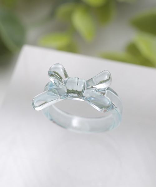 Peony 指輪 リング ロクシタン l'occitane 「Peony/ピオニー」/クリア