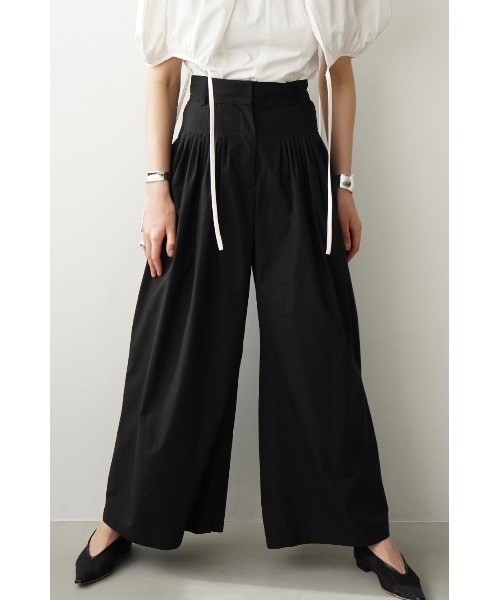 CLANE（クラネ） ワイドパンツ パンツ TUCK DESIGN WIDE PANTS