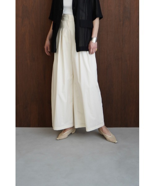 CLANE（クラネ） ワイドパンツ パンツ TUCK DESIGN WIDE PANTS