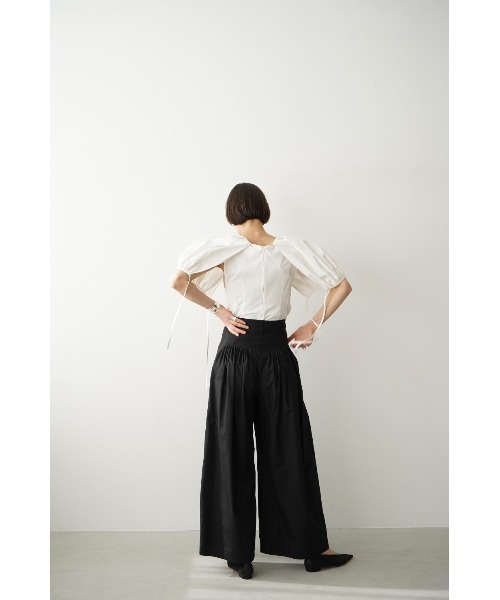CLANE（クラネ） ワイドパンツ パンツ TUCK DESIGN WIDE PANTS