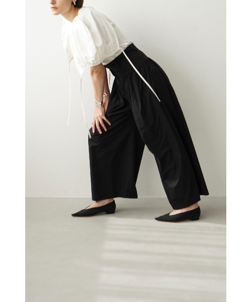 CLANE（クラネ） ワイドパンツ パンツ TUCK DESIGN WIDE PANTS