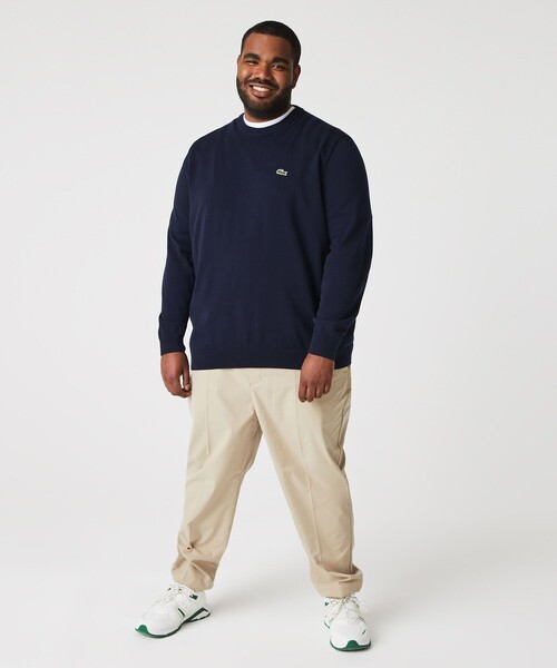 LACOSTE（ラコステ） セーター ニット オーガニックコットンクルー