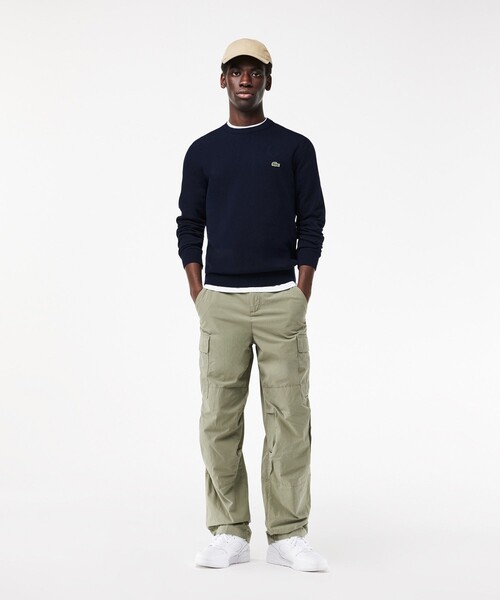 LACOSTE（ラコステ） セーター ニット オーガニックコットンクルー