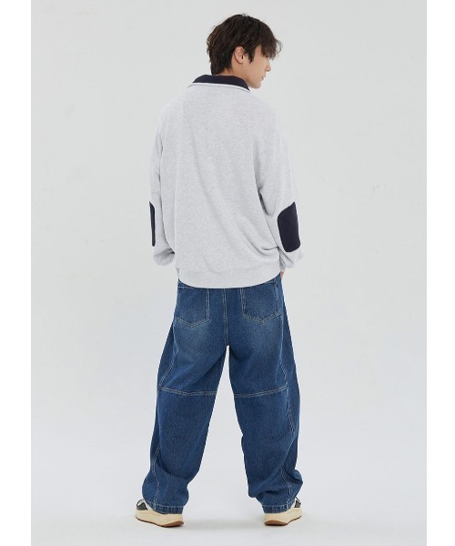 ROMANTIC CROWNのPATCHED COTTON ANORAK 全2色 ROMANTIC CROWN A'GEM/9 × .kom「ROMANTIC CROWN/ロマンティック