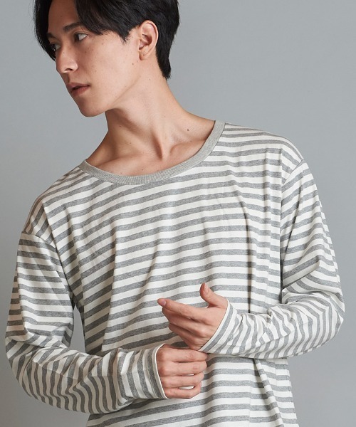 NEIGHBORHOOD ボーダーロンT 未使用　Mサイズ NO ID.（ノーアイディー） tシャツ mlt4593- ボーダーU-NロンT