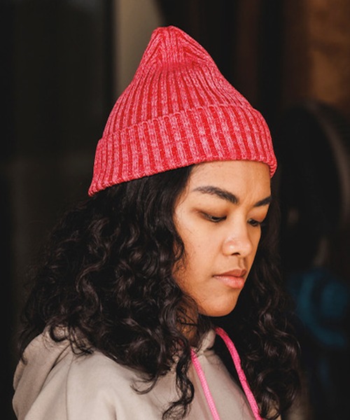 【ミルク】yoli モヘアニットキャップ　23AW THE MILES ニット帽 ニットキャップ ellipsis イリップシス knit cap