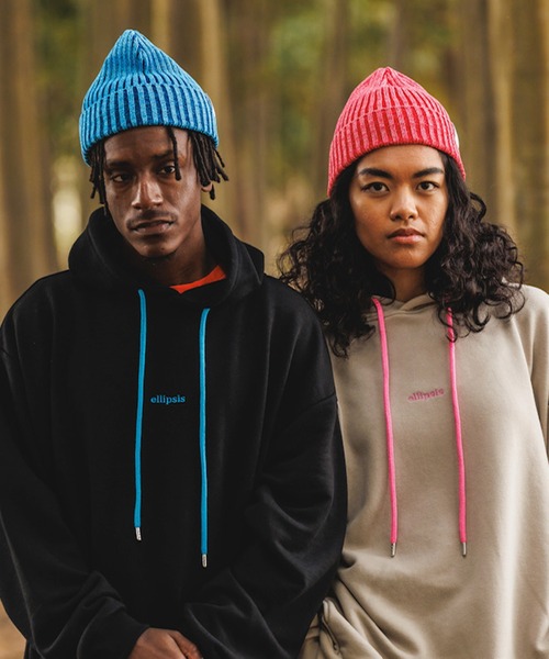 【ミルク】yoli モヘアニットキャップ　23AW THE MILES ニット帽 ニットキャップ ellipsis イリップシス knit cap