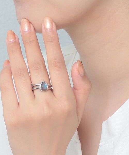 NOIR DE POUPEE（ノワールドプーペ） 指輪 リング bonbon ペアシェイプ