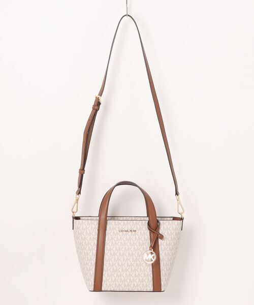【正規品】MICHAEL KORS トートバッグ ポーチ&ショルダーバッグ付き 中古・古着通販】MICHAEL KORS (マイケルコース) ポーチ付き