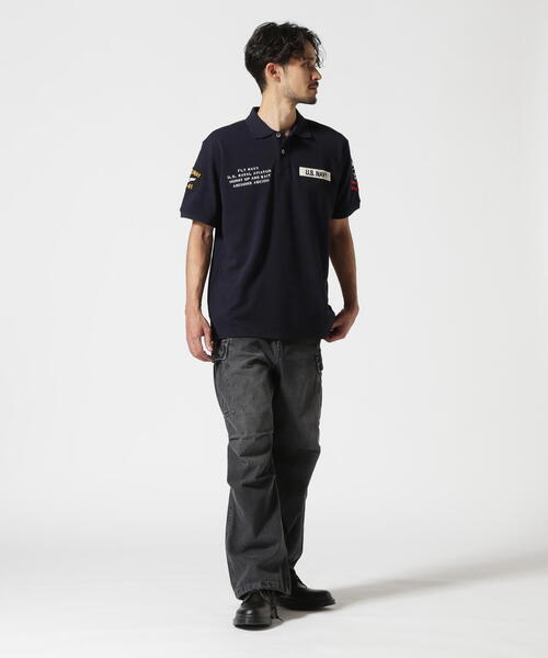 【極美品★Mサイズ】AVIREX　P.D.W.　ブートキャンプパンツ　黒　Y2K 00s AVIREX PDW アヴィレックス マルチポケット カーゴパンツ XL