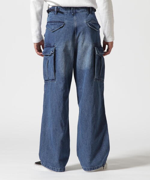 AVIREX カーゴパンツ 「WEB＆DEPOT限定」M-65 FATIGUE DENIM