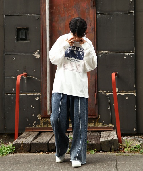 ZIP FIVE tシャツ 「ZIP FIVE」 フォトグラフィック プリント