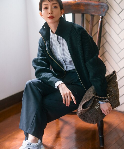 美品　2020AW 23区S CANCLINI バンドカラー シャツ　32 洗える】CANCLINI バンドカラー シャツ / 23区 S | ファッション通販