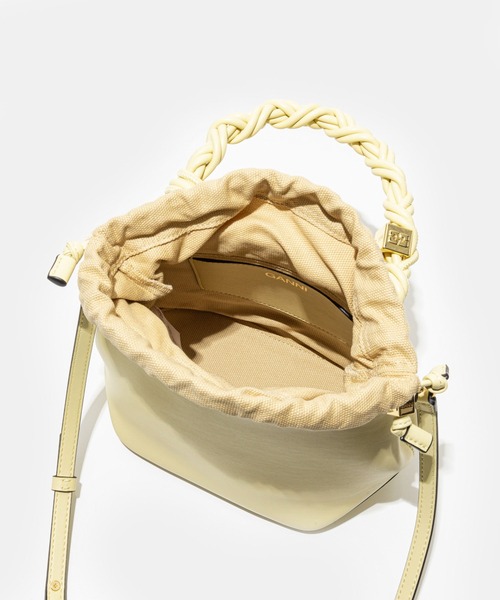 GANNI ハンドバッグ Ganni Bou Bucket Bag ガニー ボウ バケット