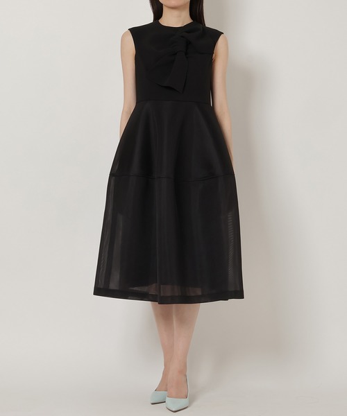 Audie a Muses ワンピース タックリボンワンピース レディース 